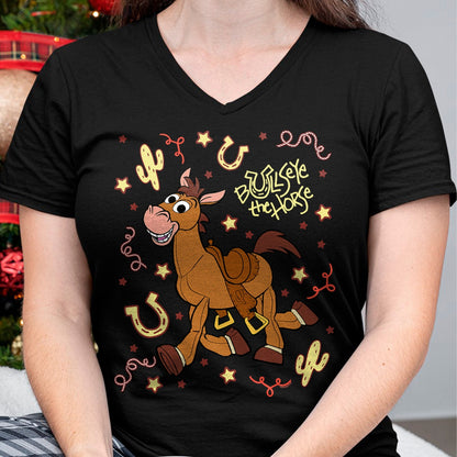 Best Horse Lover Shirt , Funny Horse UnisexT-Shirt/Hoodie/Sweatshirt HLT00 - Disney and Pixar_s Toy Story Bullseye Horse Western Collage T-Shirt