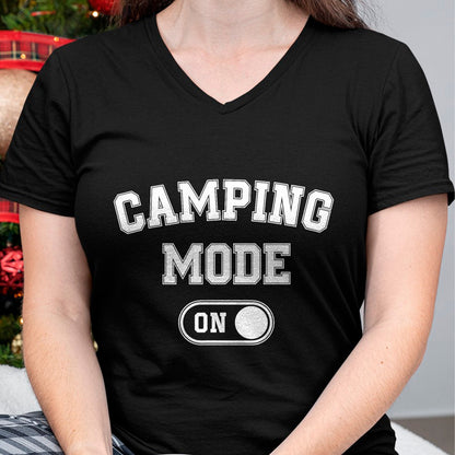 Funny Camping Shirt, Gift For Camping Lover Unisex T-Shirt/Hoodie/Sweatshirt HLT00 - Camping Mode On Funny Camper Gift Nature Lover Scout T-Shirt