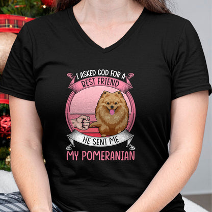Dog Love Shirt, Dog Lover Gift T-Shirt/Hoodie/Sweatshirt HLT00 - Pomeranian Mom Dog Apparel Pom Dog Lovers for Women T-Shirt
