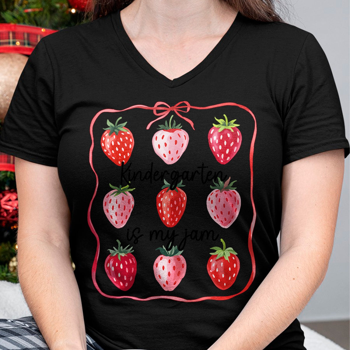 Best Student Shirt, Funny Back To School UnisexT-Shirt/Hoodie/Sweatshirt HLT00 - Kindergarten is My Jam Strawberry Teacher Kid Back to School T-Shirt
