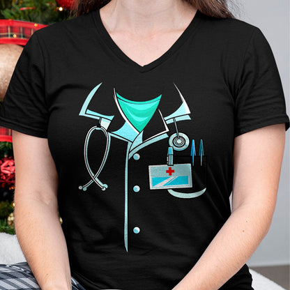 Best Doctor Shirt, Funny Doctor UnisexT-Shirt/Hoodie/Sweatshirt HLT00 - Doctor Costume Halloween White Lab Coat Men Women Kids T-Shirt