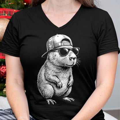 Cute Capybara Shirt, Funny Capybara Unisex T-Shirt/Hoodie/Sweatshirt HLT00 - Capybara Sunglasses Cool Boys Kids Capybara T-Shirt