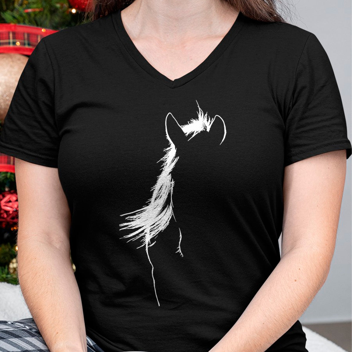 Best Horse Lover Shirt , Funny Horse UnisexT-Shirt/Hoodie/Sweatshirt HLT00 - Horse Head Silhouette Equestrian Horse Lover T-Shirt