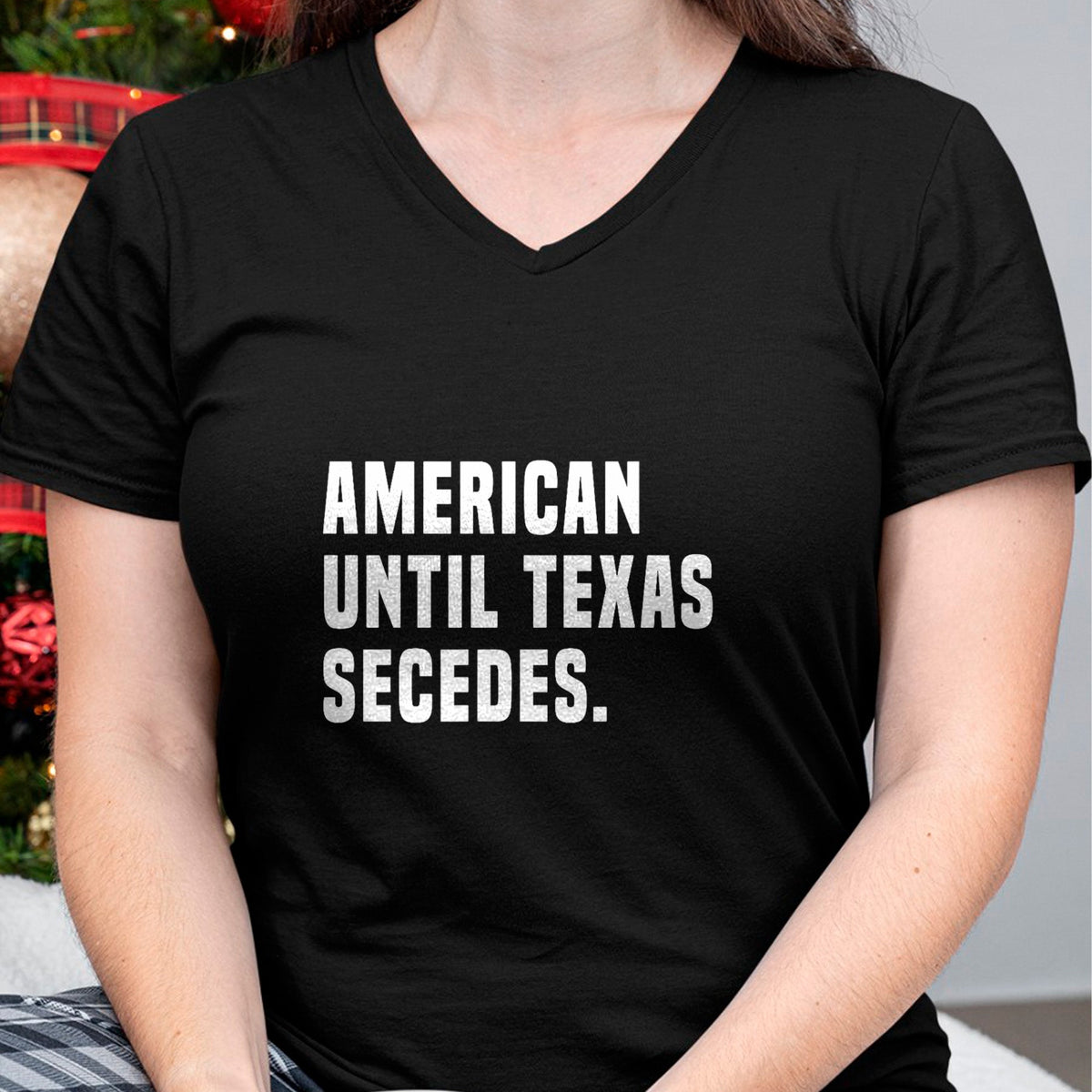 Native American T-Shirts, Vintage Native American Unisex T-Shirt/Hoodie/Sweatshirt HLT00 - American Until Texas Secedes Funny Native Texan