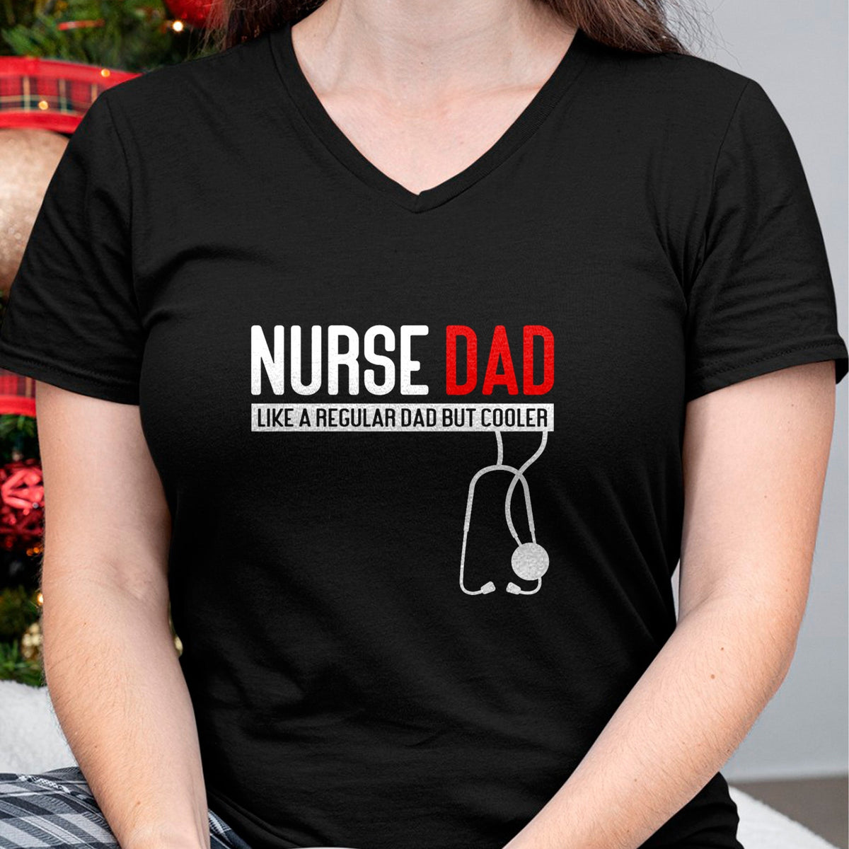 Funny Nurse Shirt, Nurse Unisex T-Shirt/Hoodie/Sweatshirt HLT00 - Nurse Dad Like Regular Dad but Cooler - Nurse Dad T-Shirt