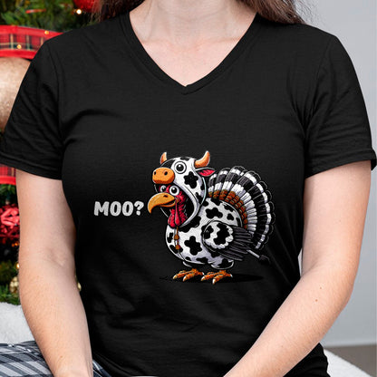 Best Thanksgiving Family Shirt , Funny Thanksgiving UnisexT-Shirt/Hoodie/Sweatshirt HLT00 - Turkey Moo Funny Thanksgiving T-Shirt