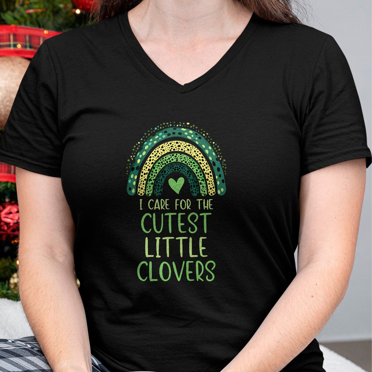 Patrick Day Shirts for Family, Funny Patrick Day shirts, st patrick's day Unisex T-Shirt/Hoodie/Sweatshirt HLT00 - I Care For The Cutest Clovers St. Patrick Day NICU Nurse T-Shirt