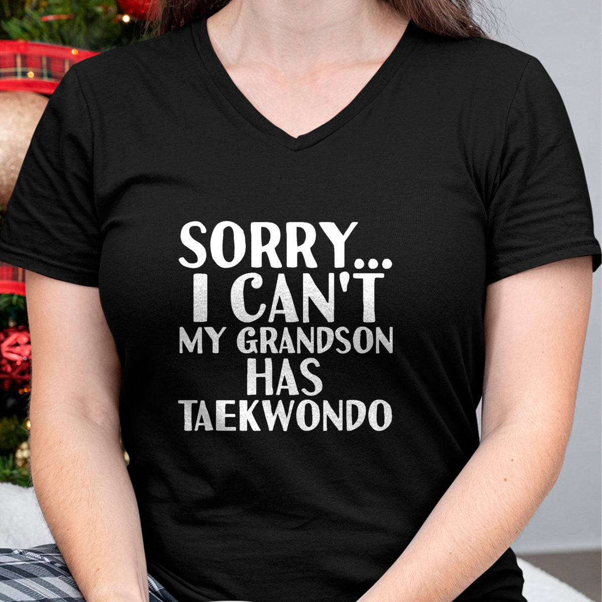Best Grandma Shirt, Proud Grandma Unisex T-Shirt/Hoodie/Sweatshirt HLT00 - Grandpa Grandma  My Grandson Has Taekwondo T-Shirt