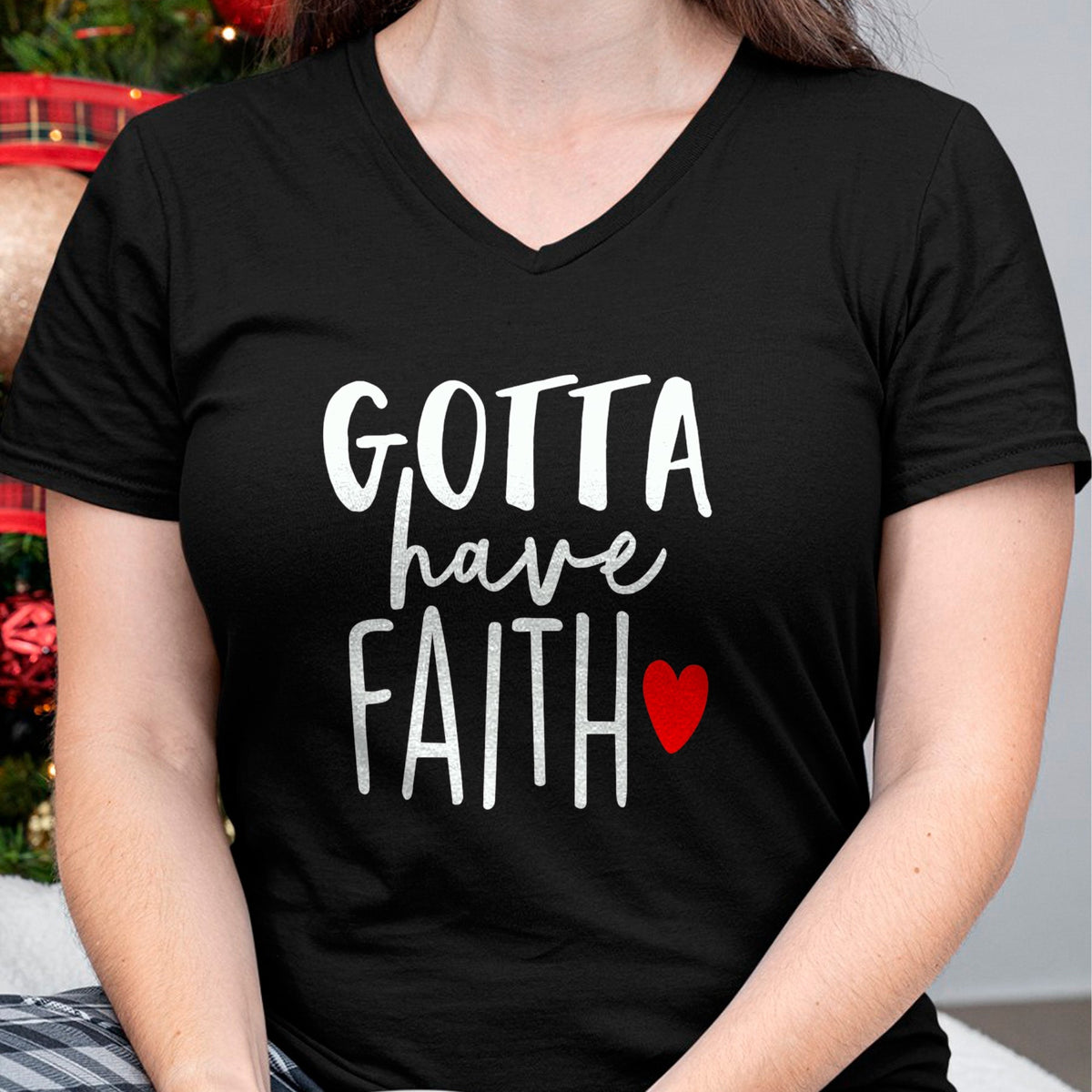 Christian Tee, Christian Faith Unisex T-Shirt/Hoodie/Sweatshirt HLT00 - Jesus Christ Catholic Christian Gotta Have Faith T-Shirt (1)