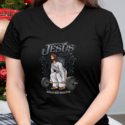 Christian Tee, Christian Faith Unisex T-Shirt/Hoodie/Sweatshirt HLT00 - Funny Jesus Christian Weight Lifting Men Women Gym Gag Gifts T-Shirt