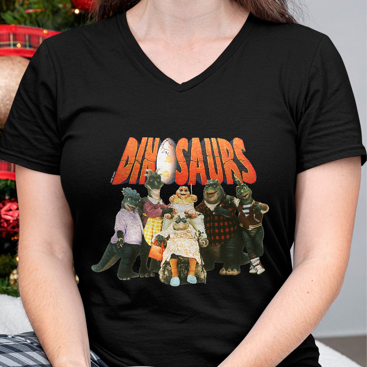 Best Dinosaur Lover Shirt, Funny Dinosaur UnisexT-Shirt/Hoodie/Sweatshirt HLT00 - Dinosaurs Character Group with Logo Retro TV Show T-Shirt
