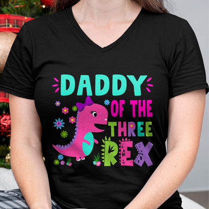 Best Dinosaur Lover Shirt, Funny Dinosaur UnisexT-Shirt/Hoodie/Sweatshirt HLT00 - Family Saurus Matching Family THREE Rex T-Rex Dinosaur Birthday Family T-Shirt