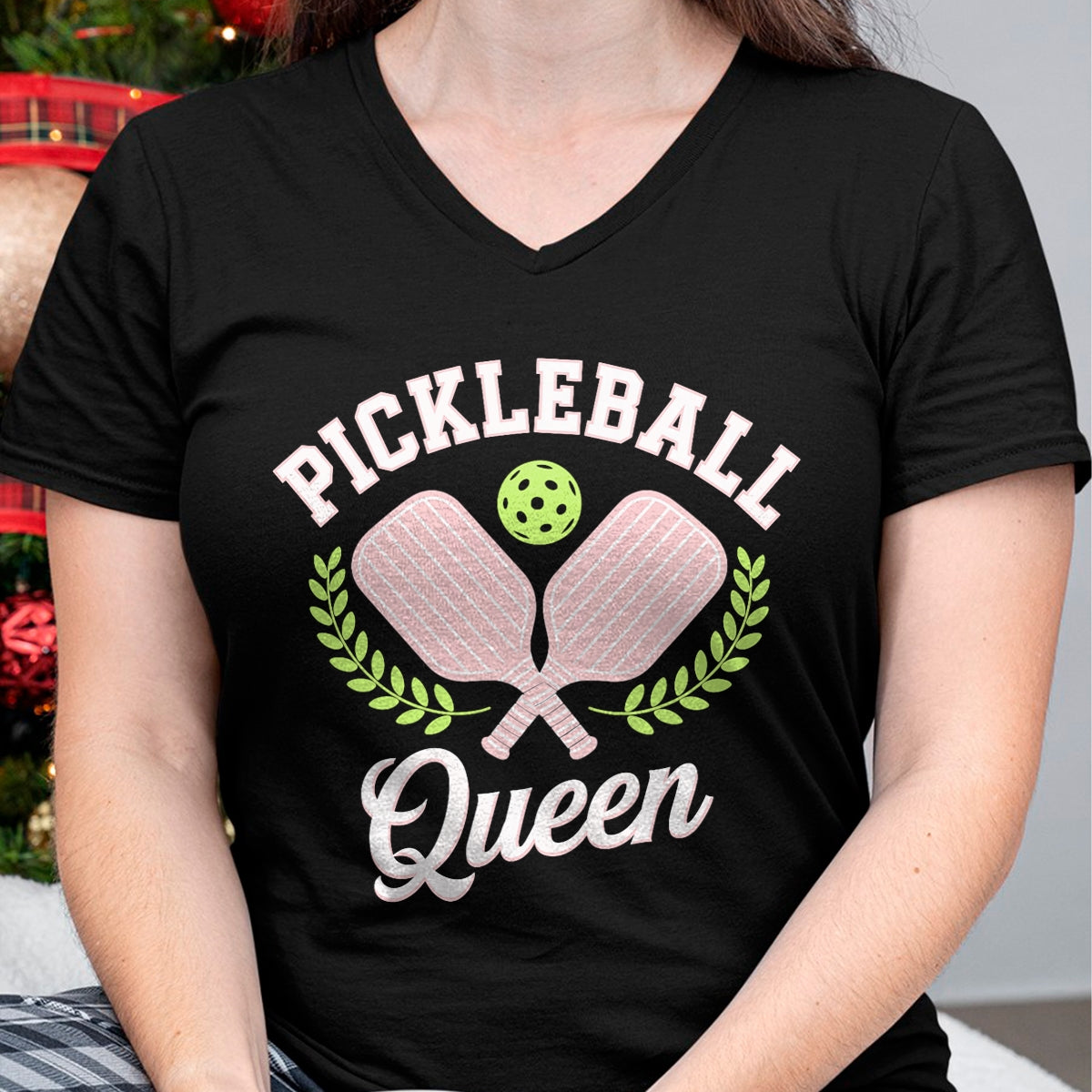 Funny Pickleball Shirt, Pickleball Lover Unisex T-Shirt/Hoodie/Sweatshirt HLT00 - Pickleball Queen Funny Pickleball Player T-Shirt