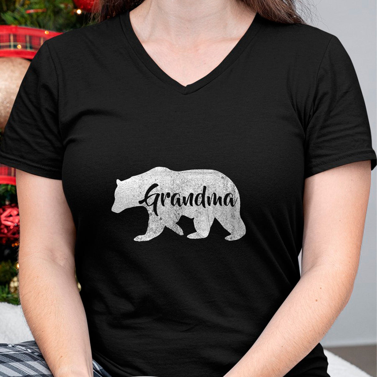 Best Grandma Shirt, Proud Grandma Unisex T-Shirt/Hoodie/Sweatshirt HLT00 - Women's Grandma Bear T-Shirt Outdoors Family Tee for Grandma T-Shirt