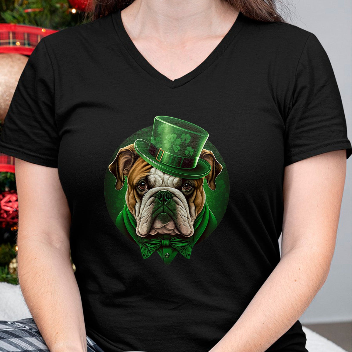 Patrick Day Shirts for Family, Funny Patrick Day shirts, st patrick's day Unisex T-Shirt/Hoodie/Sweatshirt HLT00 - Funny Bulldog Dog St Patricks day irish Saint patrick Day T-Shirt (1)