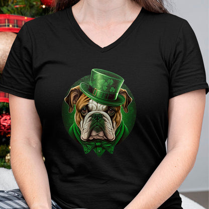 Patrick Day Shirts for Family, Funny Patrick Day shirts, st patrick's day Unisex T-Shirt/Hoodie/Sweatshirt HLT00 - Funny Bulldog Dog St Patricks day irish Saint patrick Day T-Shirt (1)