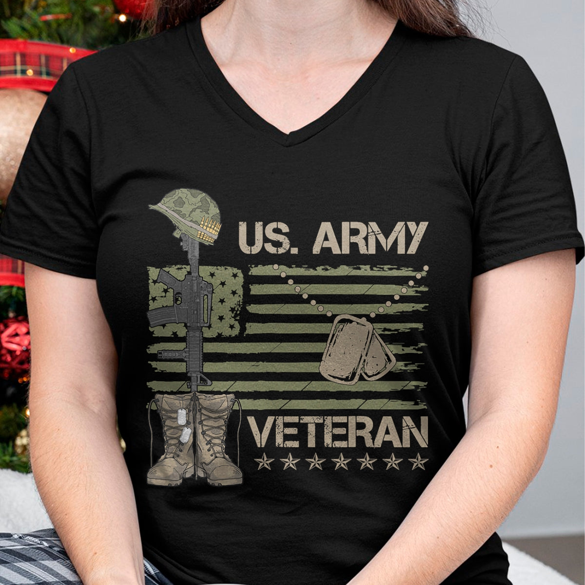 Proud Veteran Shirt, Funny Veteran UnisexT-Shirt/Hoodie/Sweatshirt HLT00 - U.S. Army Veteran Flag Patriotic Shirts for Men and Women Memorial Day Tees T Shirts