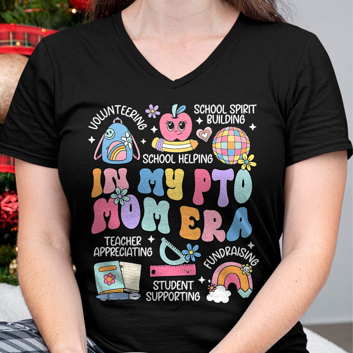 Best Student Shirt, Funny Back To School UnisexT-Shirt/Hoodie/Sweatshirt HLT00 - in My PTO Mom Era Parent Association Organization Groovy T-Shirt