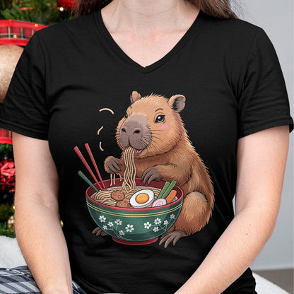 Cute Capybara Shirt, Funny Capybara Unisex T-Shirt/Hoodie/Sweatshirt HLT00 - Cool Capybara Art for Men Women Kids Rodent Capybara Lover T-Shirt