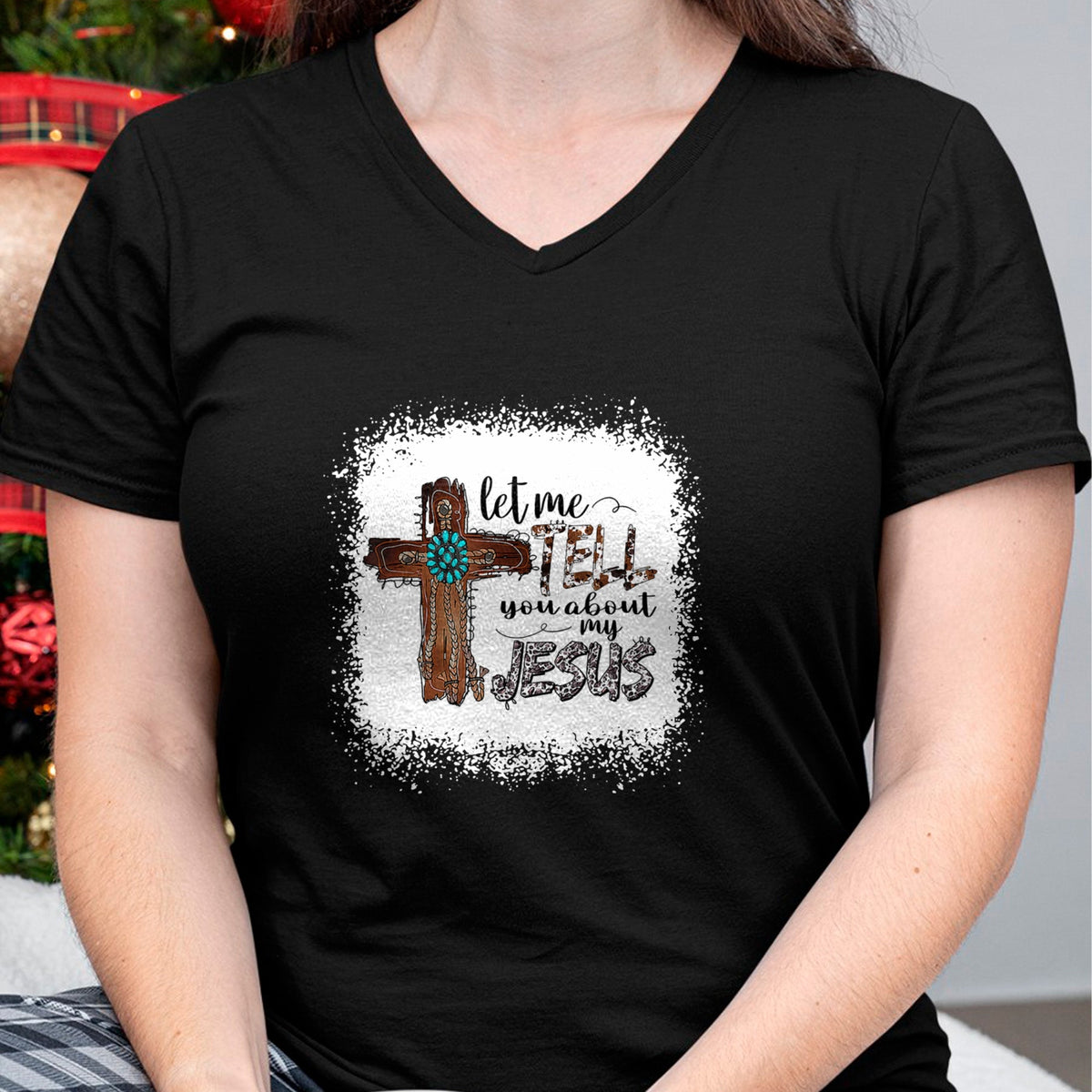 Christian Tee, Christian Faith Unisex T-Shirt/Hoodie/Sweatshirt HLT00 - Let Me Tell You About My Jesus Shirt Christian Bible God T-Shirt