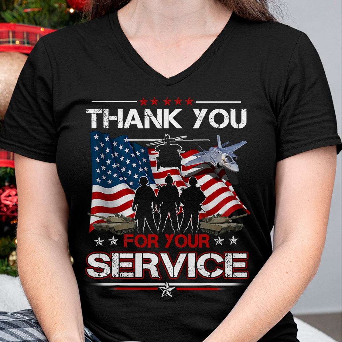 Proud Veteran Shirt, Funny Veteran UnisexT-Shirt/Hoodie/Sweatshirt HLT00 - Thank You for Your Service US Flag Patriotic Veterans Day T-Shirt