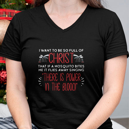 Christian Tee, Christian Faith Unisex T-Shirt/Hoodie/Sweatshirt HLT00 - Christian Mosquito Joke Funny Religious Christ Follower T-Shirt Jesus T-Shirt (Copy)