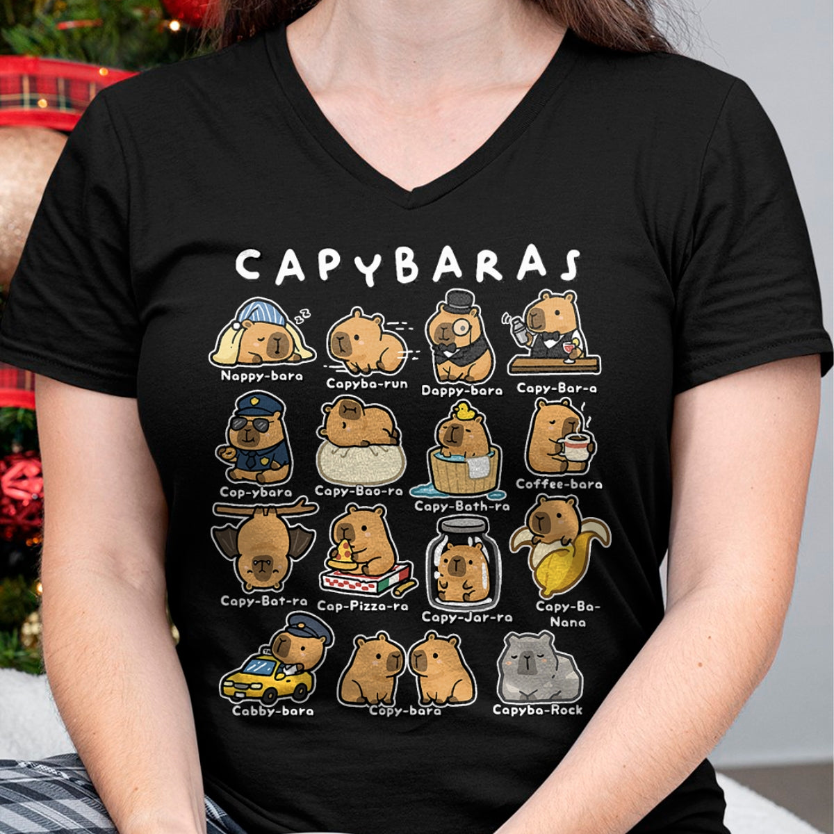 Cute Capybara Shirt, Funny Capybara Unisex T-Shirt/Hoodie/Sweatshirt HLT00 - Cute Capybaras Puns Funny Rodent Meme Animal Lover Humor T-Shirt