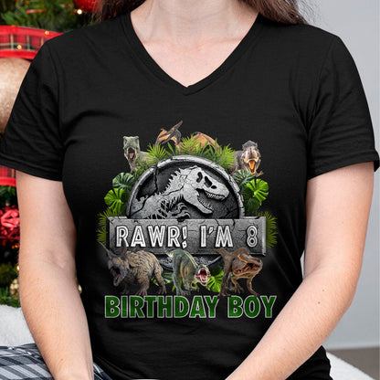 Best Dinosaur Lover Shirt, Funny Dinosaur UnisexT-Shirt/Hoodie/Sweatshirt HLT00 - Kids 8 Years Old Shirt 8th Birthday Boy T Rex Dinosaur T-Shirt