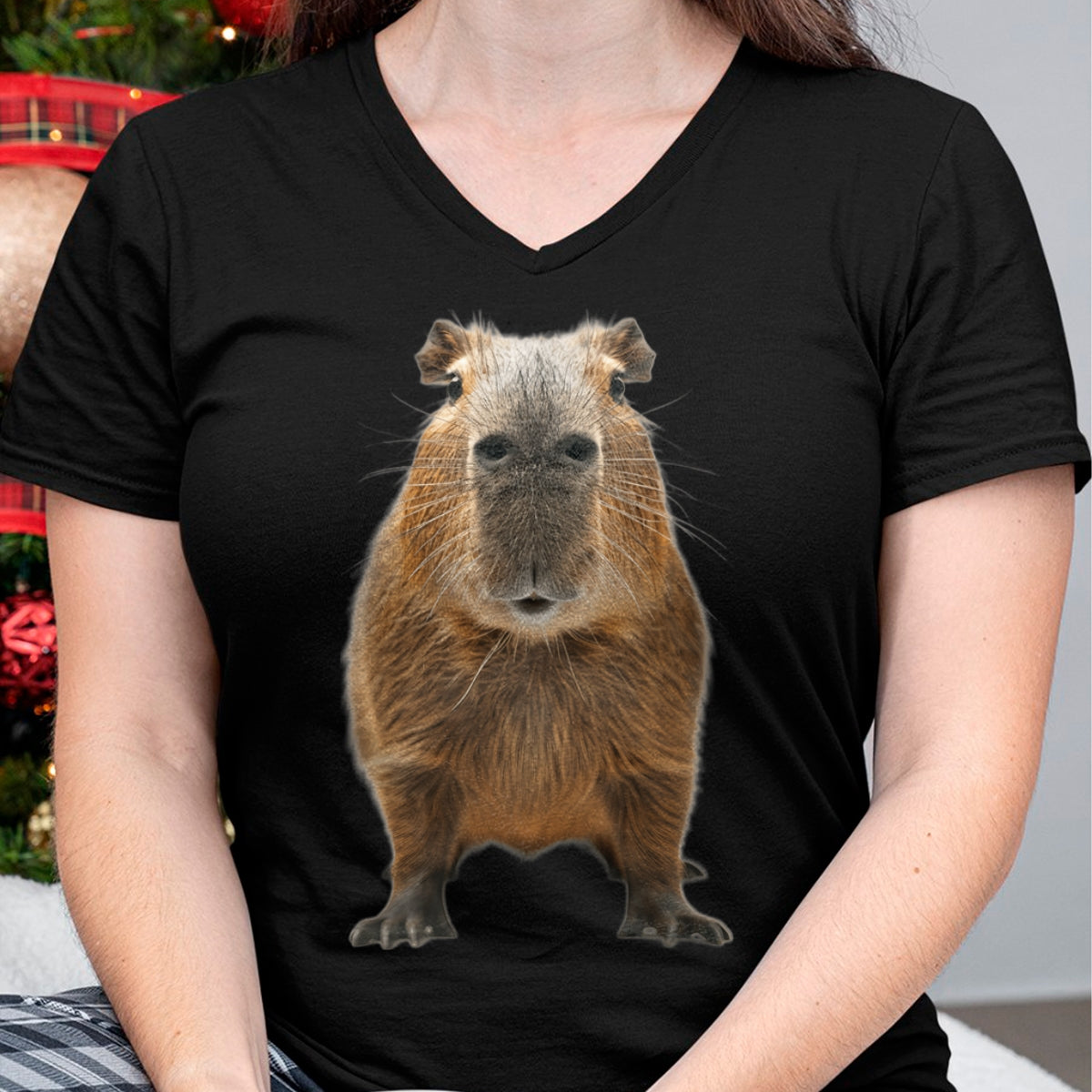 Cute Capybara Shirt, Funny Capybara Unisex T-Shirt/Hoodie/Sweatshirt HLT00 - Capybara Long Sleeve T-Shirt