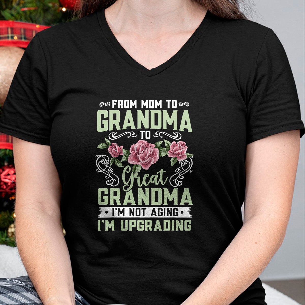 Best Grandma Shirt, Proud Grandma Unisex T-Shirt/Hoodie/Sweatshirt HLT00 - Mom Grandma Great Grandma Mothers Day T-Shirt