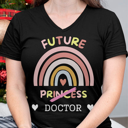 Best Doctor Shirt, Funny Doctor UnisexT-Shirt/Hoodie/Sweatshirt HLT00 - Future Princess Doctor T-Shirt