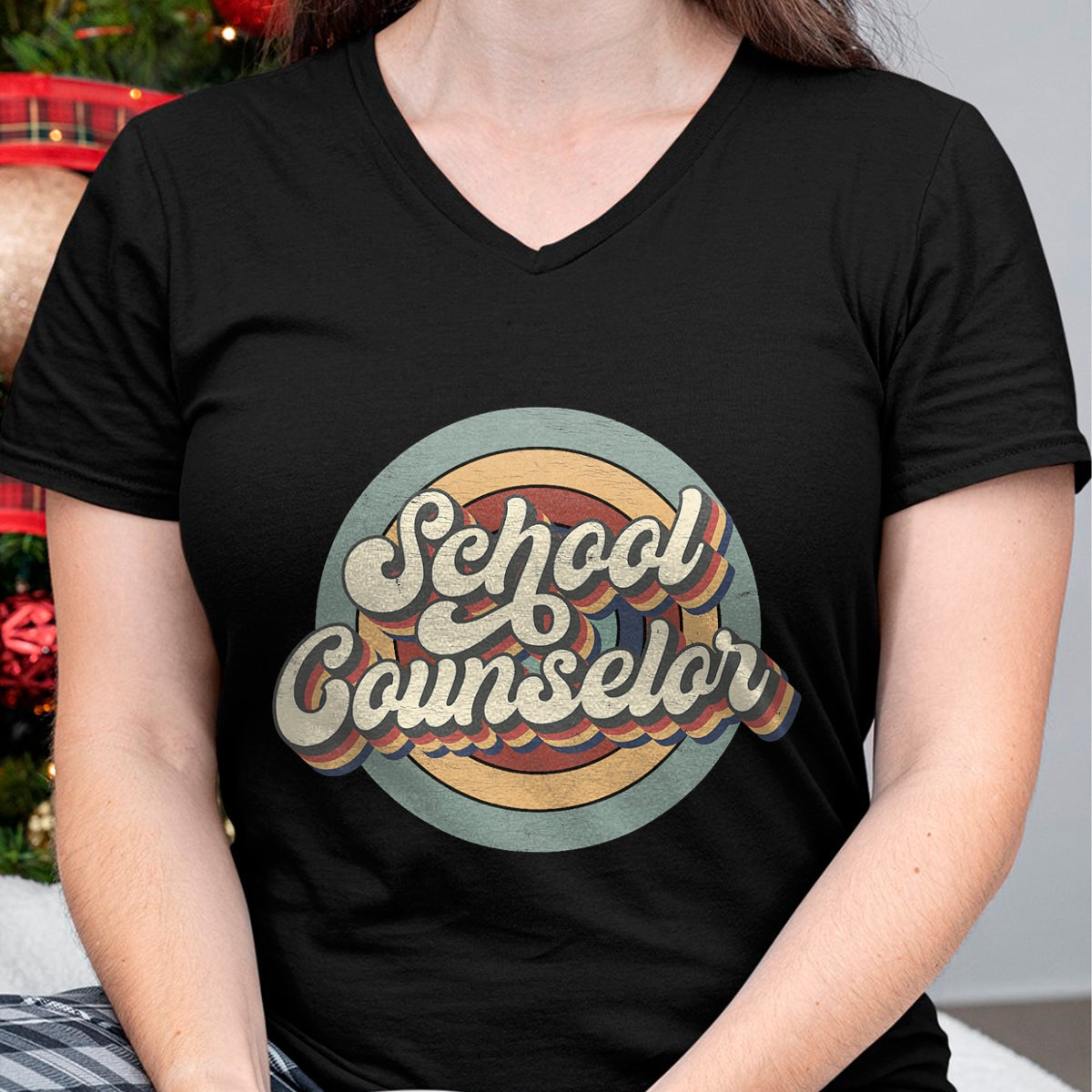 Best Student Shirt, Funny Back To School UnisexT-Shirt/Hoodie/Sweatshirt HLT00 - Retro School Counselor Back to School Teacher Squad Crew T-Shirt