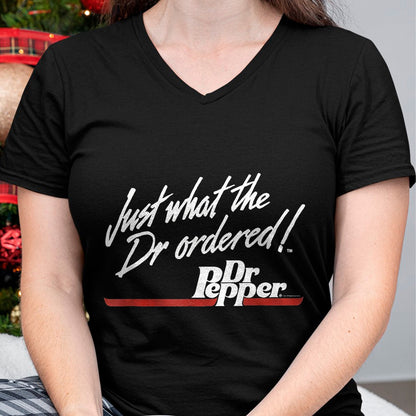 Best Doctor Shirt, Funny Doctor UnisexT-Shirt/Hoodie/Sweatshirt HLT00 - Dr. Pepper Vintage Just What The Doctor Ordered! T-Shirt, Women, Heather Blue, X-Large
