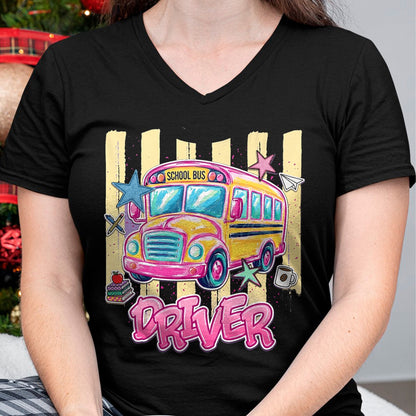 Best Student Shirt, Funny Back To School UnisexT-Shirt/Hoodie/Sweatshirt HLT00 - School Bus Driver Preppy Back to School Women Apparel T-Shirt