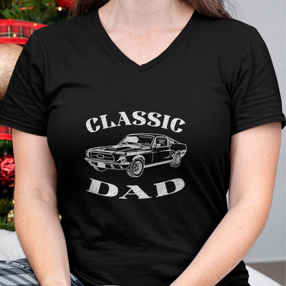 Gift for Dad Shirt, Funny Dad Unisex T-Shirt/Hoodie/Sweatshirt HLT00 – Funny Dad Classic Car Graphic T-Shirt
