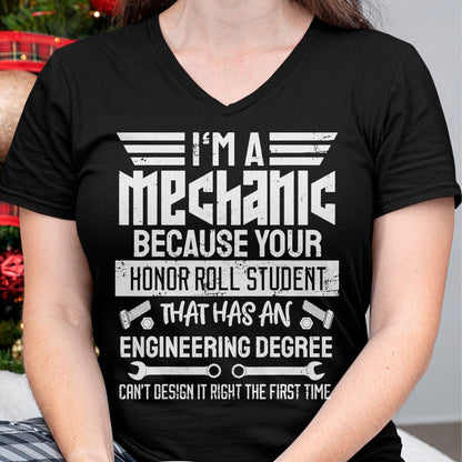 Best Mechanic Life Shirt, Funny Mechanic UnisexT-Shirt/Hoodie/Sweatshirt HLT00 - Mechanic Car Guy Mechanics DIY Handyman Garage Repair Shop T-Shirt