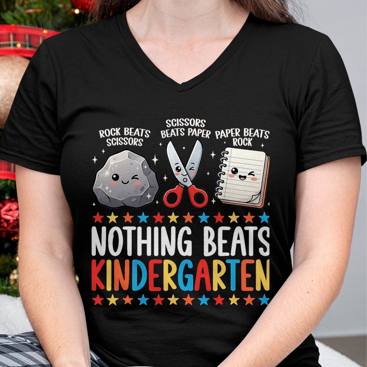 Best Student Shirt, Funny Back To School UnisexT-Shirt/Hoodie/Sweatshirt HLT00 - Nothing Beats Kindergarten Funny Back to School Kids Teacher T-Shirt, Men, Black, 3X-Large