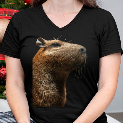 Cute Capybara Shirt, Funny Capybara Unisex T-Shirt/Hoodie/Sweatshirt HLT00 - Capybara Long Sleeve T-Shirt (7)