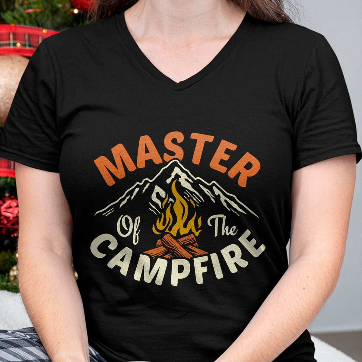 Funny Camping Shirt, Gift For Camping Lover Unisex T-Shirt/Hoodie/Sweatshirt HLT00 - Funny Outdoor Camping Gifts Men Women Master of Campfire T-Shirt