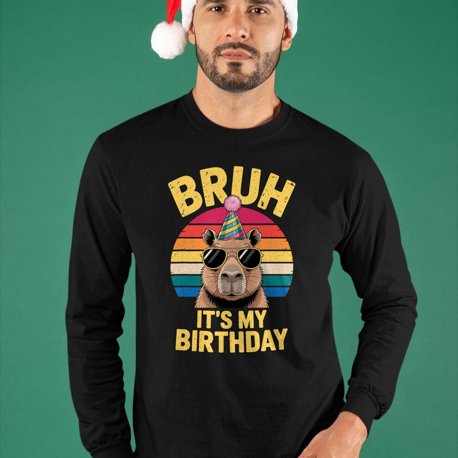Cute Capybara Shirt, Funny Capybara UnisexT-Shirt/Hoodie/Sweatshirt HLT00 - Capybara Birthday Art for Men Women Kids Girls Boy Capy T-Shirt
