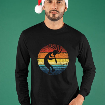 Native American T-Shirts, Vintage Native American Unisex T-Shirt/Hoodie/Sweatshirt HLT00 - Dancing Kokopelli Southwestern USA, Native American Symbol