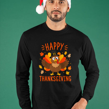 Best Thanksgiving Family Shirt , Funny Thanksgiving UnisexT-Shirt/Hoodie/Sweatshirt HLT00 - Happy Thanksgiving Funny Turkey Family Dinner Thanksgiving T-Shirt (1)