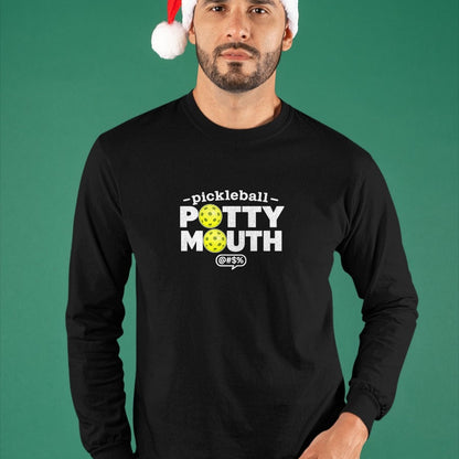 Funny Pickleball Shirt, Pickleball Lover Unisex T-Shirt/Hoodie/Sweatshirt HLT00 - Pickleball Potty Mouth Funny Player Humor T-Shirt