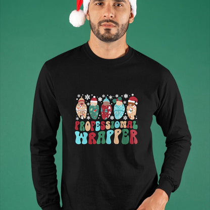 Funny Nurse Shirt, Nurse Unisex T-Shirt/Hoodie/Sweatshirt HLT00 - Mother Baby Nurse Christmas Mom Baby Nurse Xmas Party Long Sleeve T-Shirt