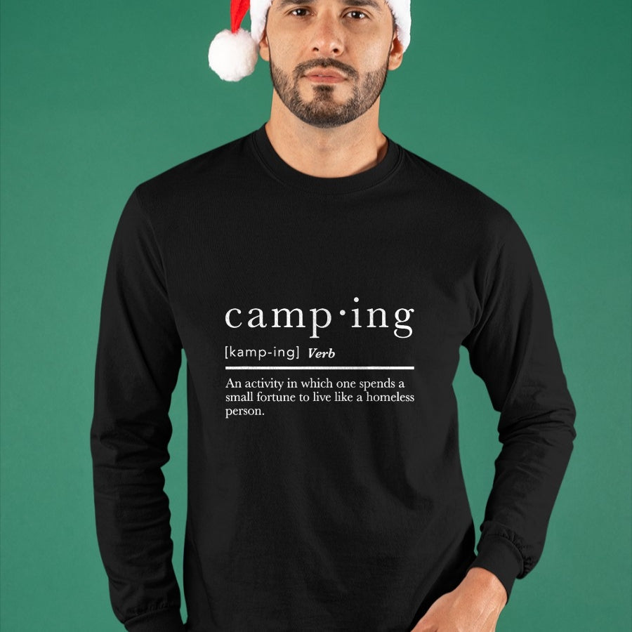Funny Camping Shirt, Gift For Camping Lover Unisex T-Shirt/Hoodie/Sweatshirt HLT00 - Funny Camping Shirts for Men Women Definition Camp T-Shirt