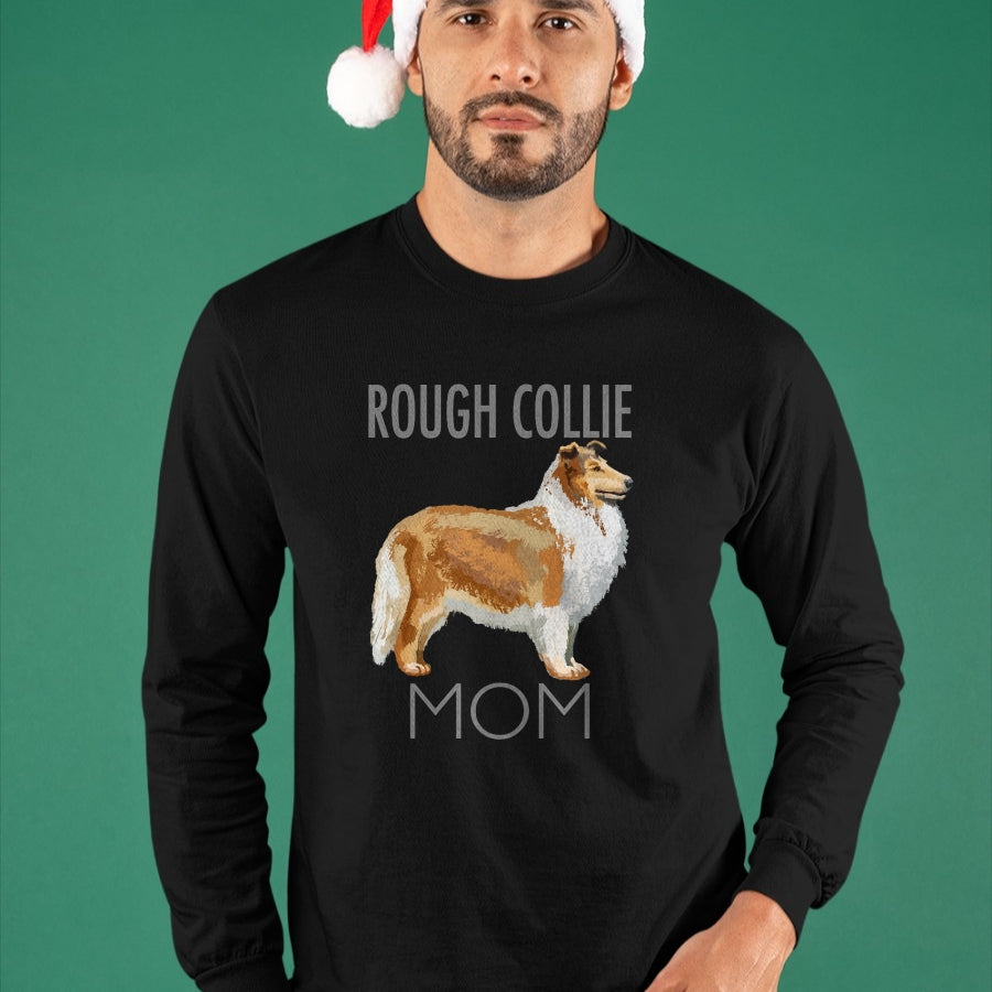 Dog Love Shirt, Dog Lover Gift T-Shirt/Hoodie/Sweatshirt HLT00 - Rough Collie Mom Dog tee shirt T-shirt Tshirt