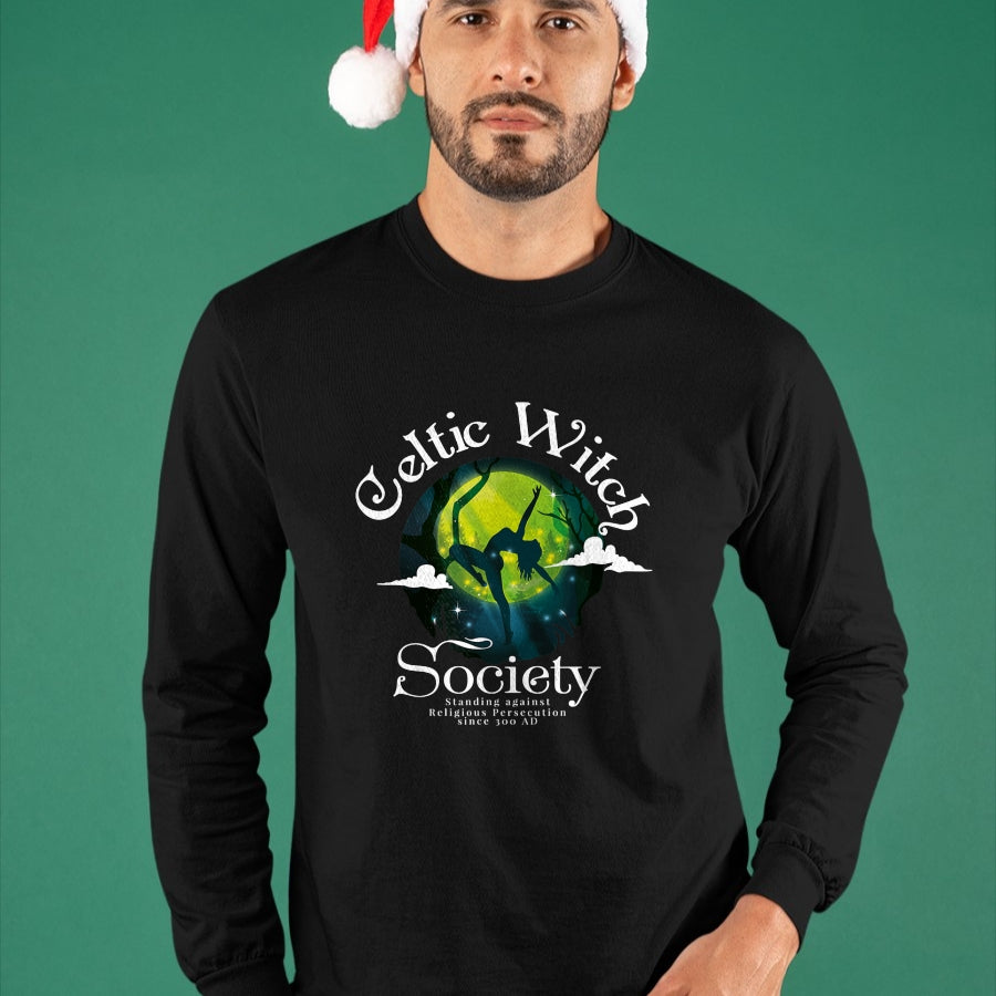 Gift for Dad Shirt, Funny Dad Unisex T-Shirt/Hoodie/Sweatshirt HLT00 – Celtic Witch Society Quote Since 300 aD T-Shirt