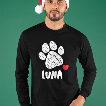 Dog Love Shirt, Dog Lover Gift T-Shirt/Hoodie/Sweatshirt HLT00 - Luna My Dog Luna I love My Dog Luna Puppy Love Dog Lover T-Shirt