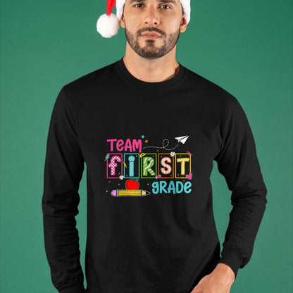 Best Student Shirt, Funny Back To School UnisexT-Shirt/Hoodie/Sweatshirt HLT00 - Team 1st Grade Squad Shirts Teacher Student Back to School T-Shirt