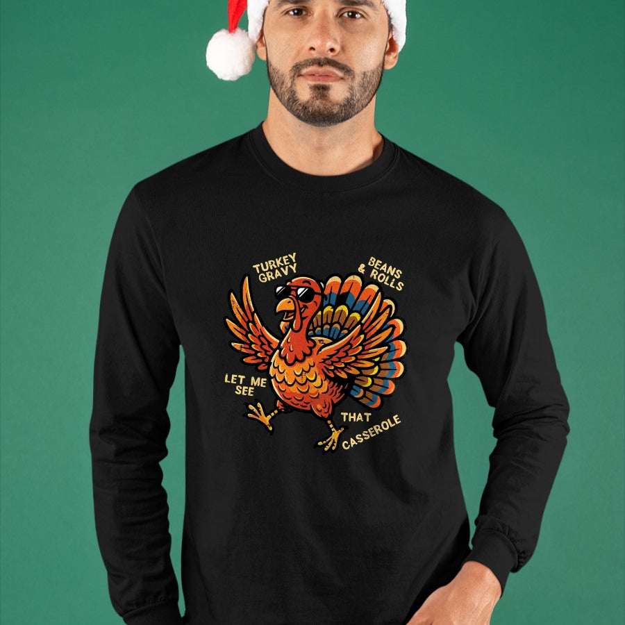 Best Thanksgiving Family Shirt , Funny Thanksgiving UnisexT-Shirt/Hoodie/Sweatshirt HLT00 - Turkey Gravy Beans and Rolls Thanksgiving Men Women Kids T-Shirt